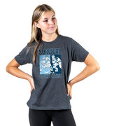 Hockey Short Sleeve T-Shirt - Survival of the Fittest
