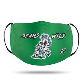 Seams Wild Soccer Face Mask - Zipbra