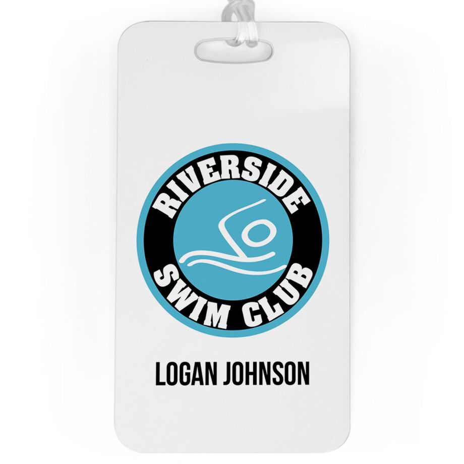 Swimming Bag/Luggage Tag - Custom Logo