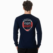 Wrestling Tshirt Long Sleeve - Unleash The Beast (Back Design)