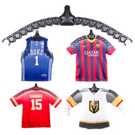 JerseyGenius&reg; The Jersey and Shirt Wall Display Unit