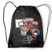 Basketball Drawstring Backpack - Hoop Loops 