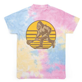 Guys Lacrosse Short Sleeve T-Shirt - Lacrosse Bigfoot Tie Dye