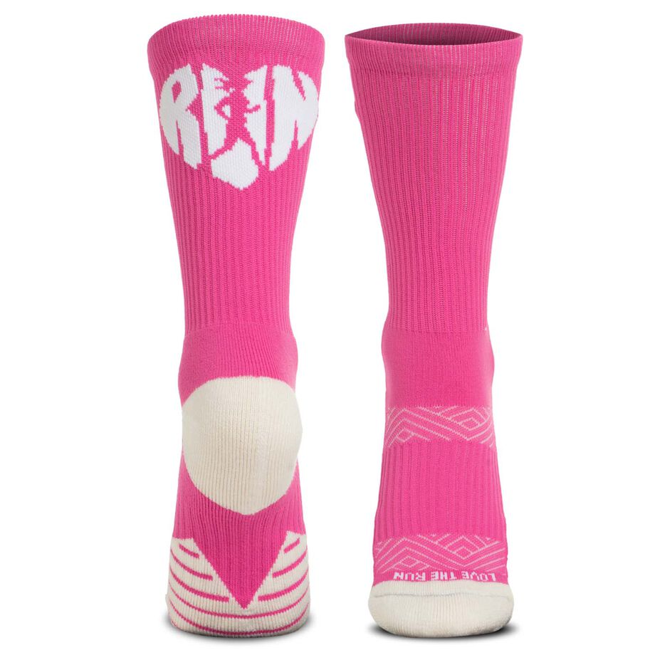 Socrates® Mid-Calf Performance Socks - Love The Run