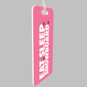 Snowboarding Bag/Luggage Tag - Eat Sleep Snowboard