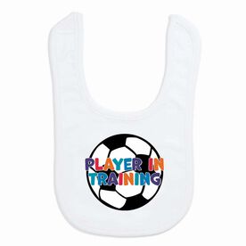 Soccer Baby Bib - Player In Training