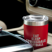 Softball 20 oz. Double Insulated Tumbler - Personalized Eat Sleep Softball