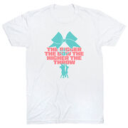 Cheerleading Short Sleeve T-Shirt - The Bigger the Bow