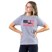 Soccer Short Sleeve T-Shirt - Patriotic Soccer