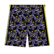 Custom Team Shorts - Basketball Logo Overlap