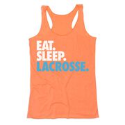 Girls Lacrosse Women's Everyday Tank Top - Eat. Sleep. Lacrosse