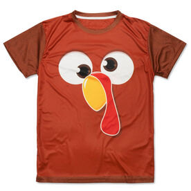 Short Sleeve Performance Tee - Gobbles the Turkey