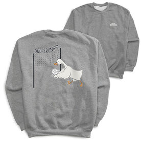 Volleyball Crewneck Sweatshirt - Goosebumps (Back Design)