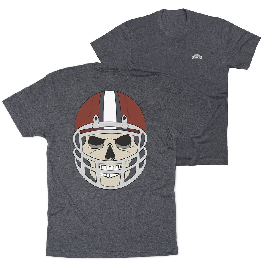 Football Short Sleeve T-Shirt - Game Face (Back Design)