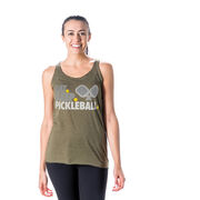 Pickleball Women's Everyday Tank Top - Eat. Sleep. Pickleball