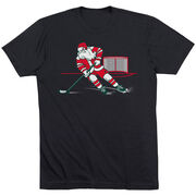 Hockey Short Sleeve T-Shirt - Saint Nick Hat Trick