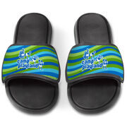 Repwell&reg; Slide Sandals - Camp Playland Stripes
