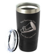 Cheerleading 20 oz. Double Insulated Tumbler - Megaphone Icon