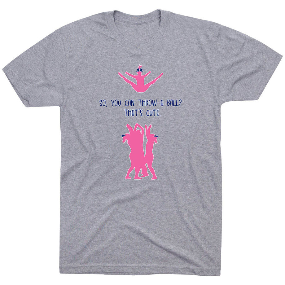 Cheerleading Short Sleeve T-Shirt - That's Cute