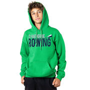 Crew Hooded Sweatshirt - I'd Rather Be Rowing