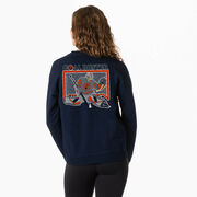 Hockey Crewneck Sweatshirt - Goal Buster (Back Design)