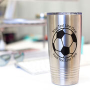 Soccer 20 oz. Double Insulated Tumbler - Ball Icon