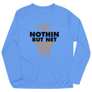 Basketball Long Sleeve Performance Tee - Nothin But Net