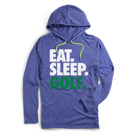Men's Golf Lightweight Hoodie - Eat Sleep Golf