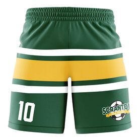 Custom Team Shorts - Soccer Stripes