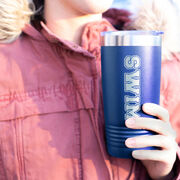 Swimming 20 oz. Double Insulated Tumbler - Swim