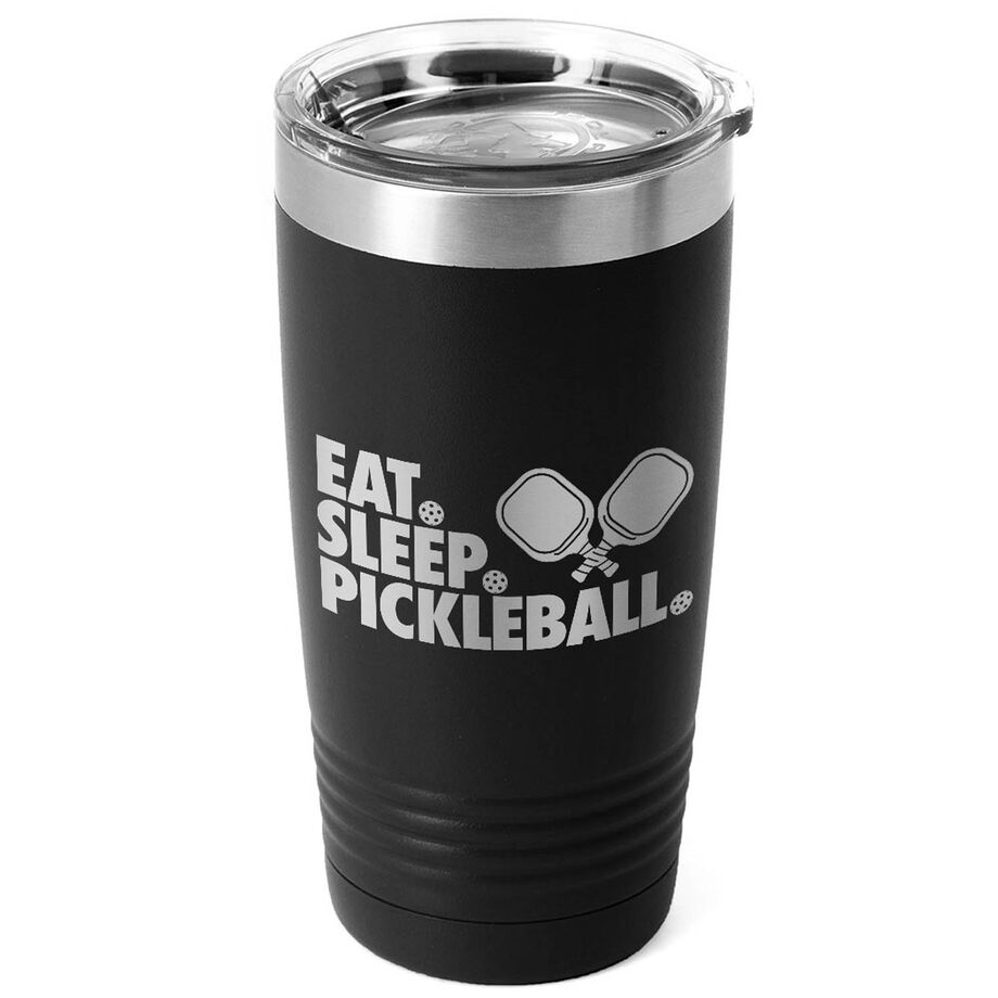 Pickleball 20 oz. Double Insulated Tumbler - Eat. Sleep. Pickleball.