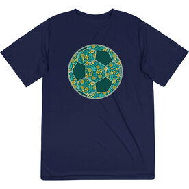Soccer Short Sleeve Performance Tee - Summer Kicks