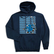 Hockey Hooded Sweatshirt - Dangle Snipe Celly Player