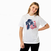 Hockey Short Sleeve Performance Tee - Hockey Eagle