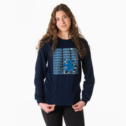 Hockey Tshirt Long Sleeve - Dangle Snipe Celly Player