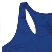 Women's Racerback Performance Tank Top - Heartfelt Runner Girl