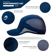 RunTechnology&reg; Performance Hat - Blue