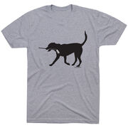 Hockey Tshirt Short Sleeve Howe the Hockey Dog