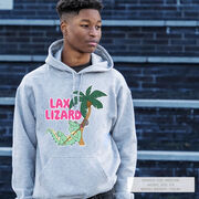 Guys Lacrosse Hooded Sweatshirt - Lax Lizard