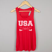 Field Hockey Flowy Racerback Tank Top - USA Field Hockey