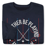 Hockey Crewneck Sweatshirt - Rather Be Playing Hockey