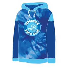 ChalkTalk Custom Team Hoodie - Swimming Tie-Dye