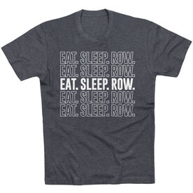 Crew T-Shirt Short Sleeve Eat. Sleep. Row.