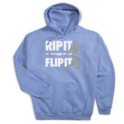 Baseball Hooded Sweatshirt - Rip It Flip It