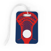 Guys Lacrosse Bag/Luggage Tag - Large Lacrosse Stick