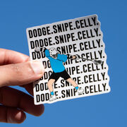 Guys Lacrosse Sticker - Dodge Snipe Celly