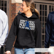 Hockey Hooded Sweatshirt - Bones Heal Hockey