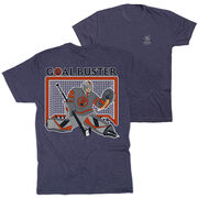 Hockey Short Sleeve T-Shirt - Goal Buster (Back Design)