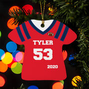Football Ornament - Personalized Jersey