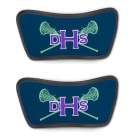 Girls Lacrosse Repwell&reg; Sandal Straps - Monogram with Lax Sticks